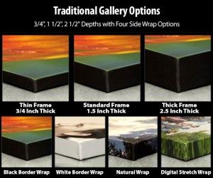 4 Options For Stretching Canvas Prints & Making Gallery Wraps